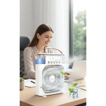 Climatizador Portátil USB Branco 600ml Silencioso 3Vel Climatizador Portátil USB Branco 600ml Silencioso 3Vel