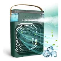 Climatizador Ventilador Umidificador De Ar Usb Com Luz Led Aromatizador - EXCELAYES