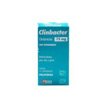 Clinbacter (Clindamicina) Antimicrobiano para Cães e Gatos - 14 comprimidos - Agener