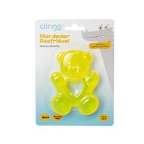 Clingo - mordedor resfriável com água - ursinho amarelo