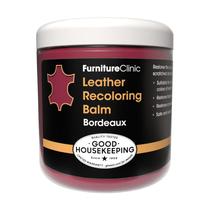 Clínica de móveis de bálsamo recolorente de couro 250ml Bordeaux Clínica de móveis de bálsamo recolorente de couro 250ml Bordeaux