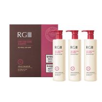 Clínica de regeneração capilar Shampoo RGIII com ginseng vermelho 500 mL, 3 unidades