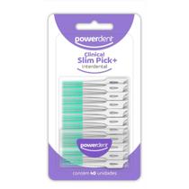 Clinical Slim 40un C/ Estojo Escova Interdental Powerdent