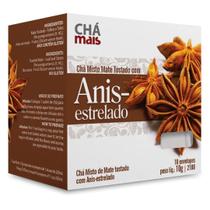 Clinicmais Chá Mate Tostado Anis-Estrelado 10 Sachês 10g - Chá Mais Clinicmais Chá Mate Tostado Anis-Estrelado 10 Sachês 10g - Chá Mais