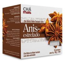 Clinicmais Chá Mate Tostado Anis-Estrelado 10 Sachês 10g - Chá Mais