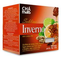 Clinicmais Chá Sublime Inverno Laranja e Mel 10 Sachês - Chá Mais