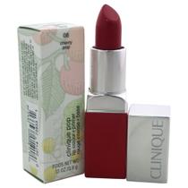 Clinique Pop Lip Color + Primer - 08 Cherry Pop by Clinique for Women - 0.13 oz Batom