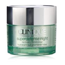 Clinique Superdefense: Hidratante Noturno de Recuperação Clinique Superdefense: Hidratante Noturno de Recuperação