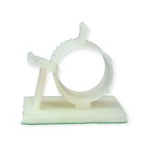 Clip Base Fixadora Abraçadeira 7,5 a 9,5mm Autoadesivo 50 Unid