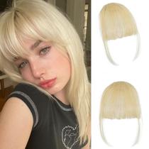 Clip In Bangs Amaattee Real Human Hair para mulheres 613