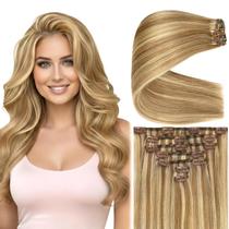 Clip in Hair Extensions Ve Sunny Real Human Hair 40cm Clip in Hair Extensions Ve Sunny Real Human Hair 40cm