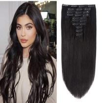 Clip in Human Hair Extensions FAAAL 22 200g Full Head