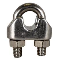 Clip Inox Para Cabo De Aço de 4mm Clip Inox Para Cabo De Aço de 4mm