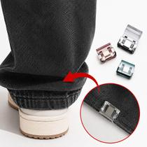 Clip Invisível Ajuste Barra Calça Sem Costura Reutilizável Clip Invisível Ajuste Barra Calça Sem Costura Reutilizável