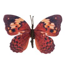 Clip Mariposa Vickerman en Cobre, Marrón y Beige, 12 Piezas