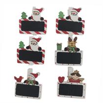 Clip Natal Le Figuras com 6 Unidades 4.5x4.5cm