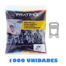 Clip Nivelador de Piso de 3mm Para Obras Pacote 1000 Peças - Pratimix