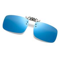 Clip On Adapta Oculos De Grau Proteção Uv Azul Masculino