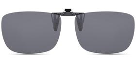 Clip On Óculos de Sol CAXMAN Polarizados UV400 Lentes Cinza Flip Up