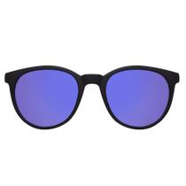 Clip On Para Armação Hb Switch 0253 Preto Fosco Lente Azul Espelhada Polarizada