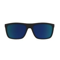 Clip On Para Armação Hb Switch 0380 Preto Fosco Lente Azul Espelhada Polarizada