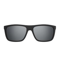 Clip On Para Armação Hb Switch 0380 Preto Fosco Lente Prata Espelhada Polarizada Clip On Para Armação Hb Switch 0380 Preto Fosco Lente Prata Espelhada Polarizada