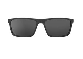 Clip On Para Armação Hb Switch 0531 Preto Fosco Lente Cinza Polarizada