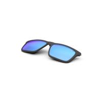 Clip On Para Armação Mormaii Swap 4 ou 6 w6112a1497 Preto Fosco Lente Azul Espelhada