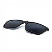 Clip On Para Armação Mormaii Swap 8 W6098A1401 Preto Fosco Lente Cinza -