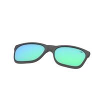 Clip On Para Armação Mormaii Swap Infantil w6141dh985 Cinza Fosco Lente Verde Espelhada