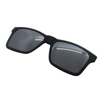 Clip On Para Armação Mormaii Swap M6057 Preto Fosco Lente Cinza Flash Prata Polarizada - Clip On Para Armação Mormaii Swap M6057 Preto Fosco Lente Cinza Flash Prata Polarizada -