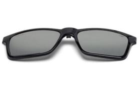 Clip On Para Armação Mormaii Swap M6098 Preto Fosco Lente Cinza Flash Prata Polarizada 60985