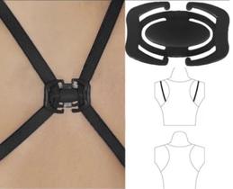 Clip para alças Kit com 3 Clips para alças do sutiã Largo