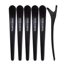 Clip para cabelos modelo bico de pato com 6UN marco boni Clip para cabelos modelo bico de pato com 6UN marco boni