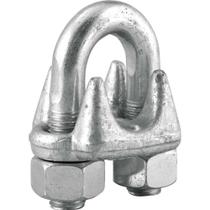 Clip para Cabo de Aço 7-8 22,20mm Vonder Plus Galvanizado a Fogo para Uso Industrial Clip para Cabo de Aço 7-8 22,20mm Vonder Plus Galvanizado a Fogo para Uso Industrial