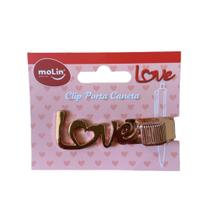Clip Porta Caneta Love Molin Clip Porta Caneta Love Molin