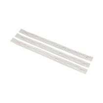 Clip Strip Branco Fita Cross para Ponto de Venda Gancho sem impressão 12 posições