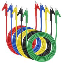 Clipe Alligator Leads Sumnacon Dual End 15A 2m 5 cores Clipe Alligator Leads Sumnacon Dual End 15A 2m 5 cores