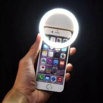 Clipe Anel De Luz Selfie Ring Light Flash Celular Universal - Xtrad