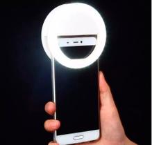 Clipe Anel Luz Pra Selfie Ring Light Flash Celular Universal - High