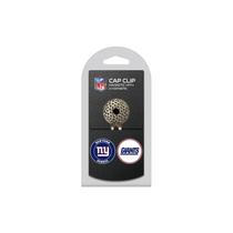 Clipe de boné de golfe Team Golf NFL New York Giants com 2 marcadores Clipe de boné de golfe Team Golf NFL New York Giants com 2 marcadores