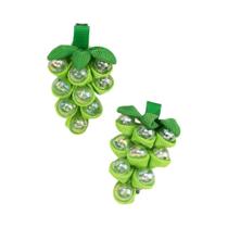 Clipe De Cabelo 3D De Uva Para Meninas, 2 Peças, Acessórios De Cabelo Estilo Coreano