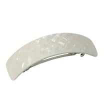 Clipe de cabelo Barrette French Amie Curved Large Celulóide