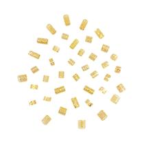 Clipe De Cabelo Em Liga De Ouro 40 Peças Ajustável Multi Estilo Clipe De Orelha Não Perfurante Para