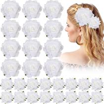 Clipe de cabelo Flower Waydress, 30 pacotes brancos para casamento Clipe de cabelo Flower Waydress, 30 pacotes brancos para casamento