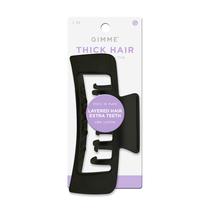 Clipe de cabelo GIMME XL Clipe de garra retangular com acabamento em veludo Clipe de cabelo GIMME XL Clipe de garra retangular com acabamento em veludo