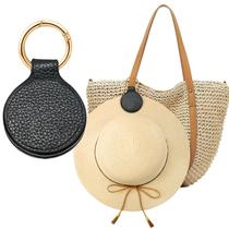 Clipe de chapéu magnético Niveaya para viagem na bolsa - preto