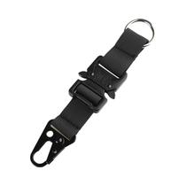 Clipe De Chave Para Mochila Tática, Mosquetão De Liberação Rápida Com Dupla Divisão, Fivela De