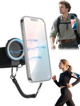 Clipe de cinto magnético, suporte universal para pulso/mochila para telefone Clipe de cinto magnético, suporte universal para pulso/mochila para telefone