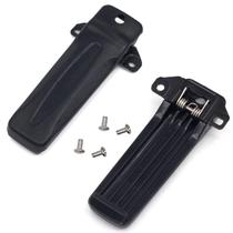 Clipe de cinto para Walkie Talkies Kenwood Kymate KBH-10, pacote com 2 Clipe de cinto para Walkie Talkies Kenwood Kymate KBH-10, pacote com 2
